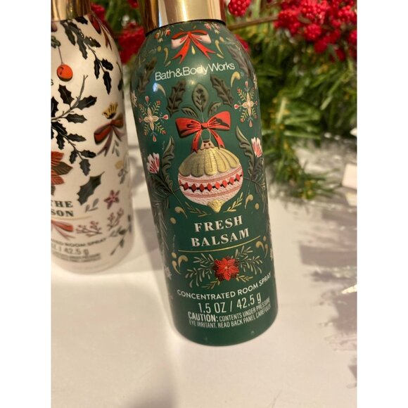 Bath & Body Works Christmas Holiday Winter Scented Room Sprays X 2 - Picture 4 of 5